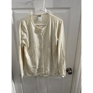 Liz Baker Button Up Sweater Size XL Tall New Without Tags